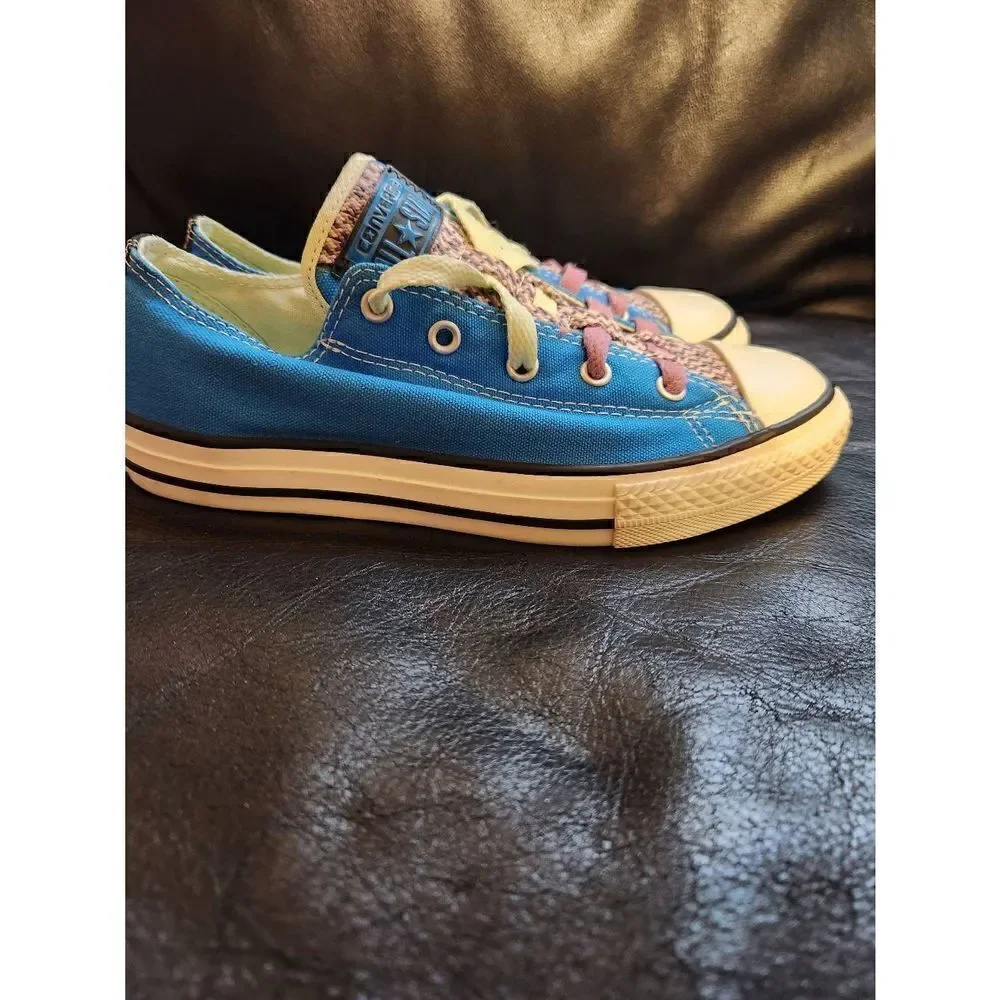 Converse ALL Star Blue Purple US Junior Size 3 Unisex